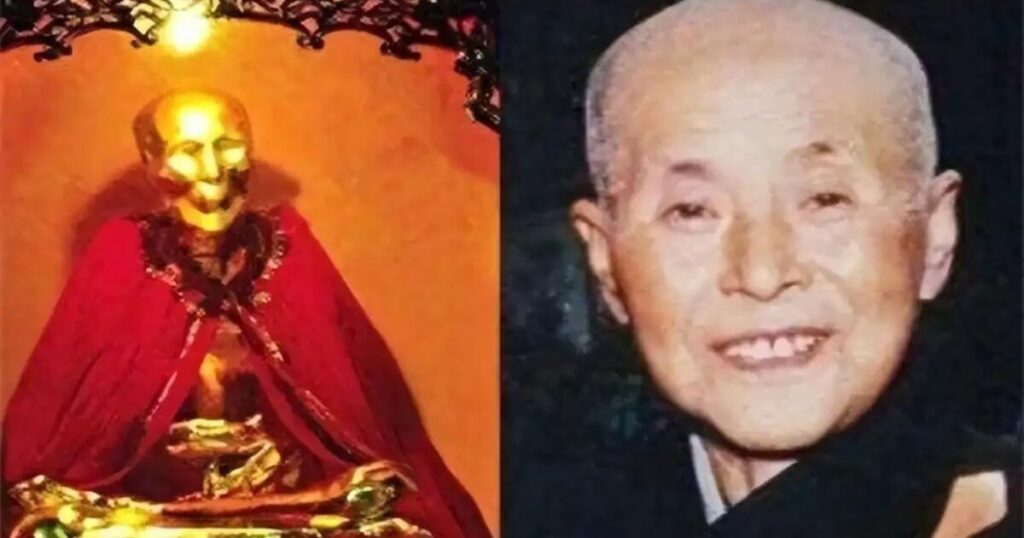 九華山肉身菩薩真容對照