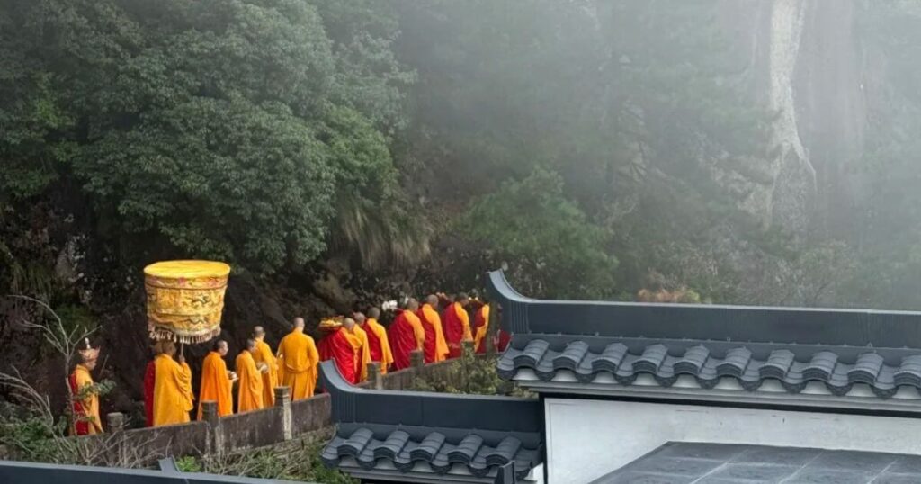 九華山盂蘭盆節儀式