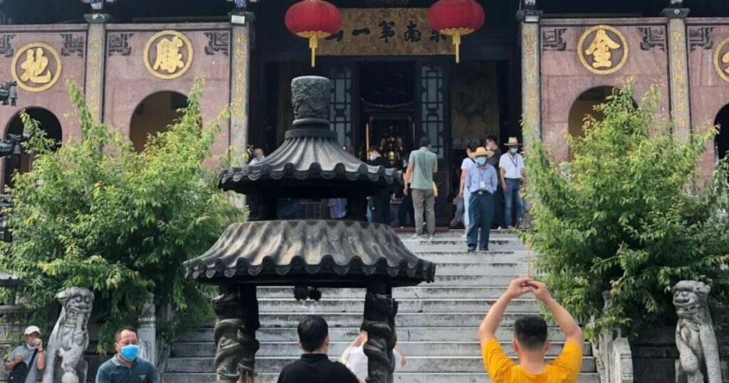 九華山盂蘭盆節拜祭