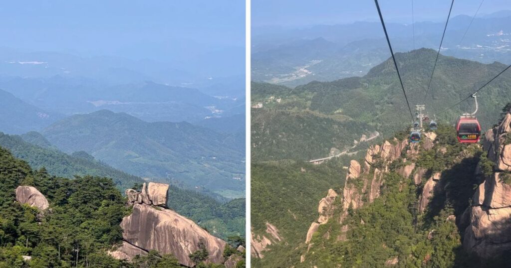 九華山天台纜車