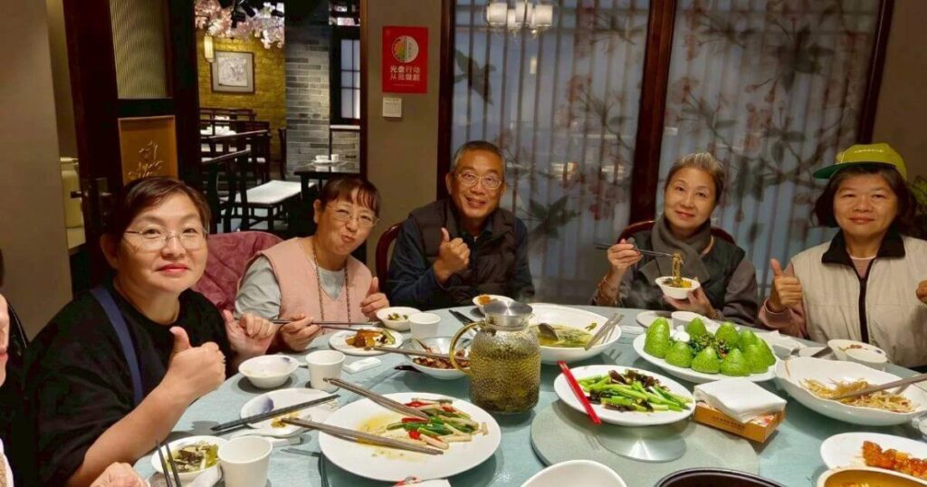 九華山朝聖素食團餐食實拍